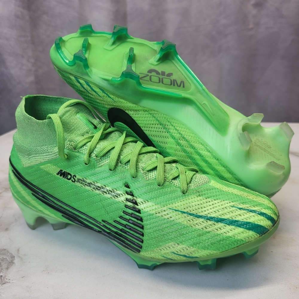 Size 5 - Nike Zoom Mercurial Superfly 9 Elite FG Dream Speed - Green Strike